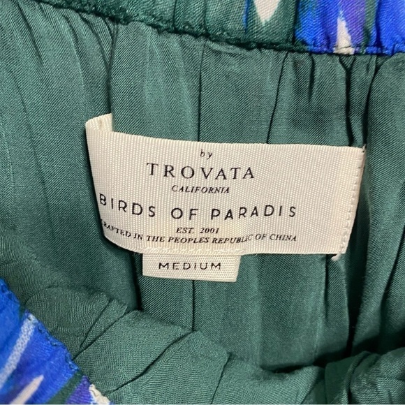 Birds of Paradis Bohemian Skirt Green - Picture 6 of 6